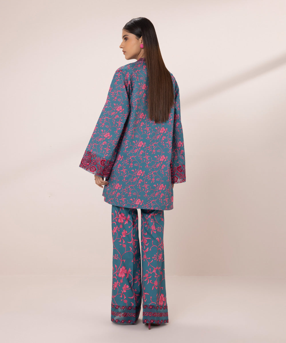 2 Piece - Embroidered Lawn Suit