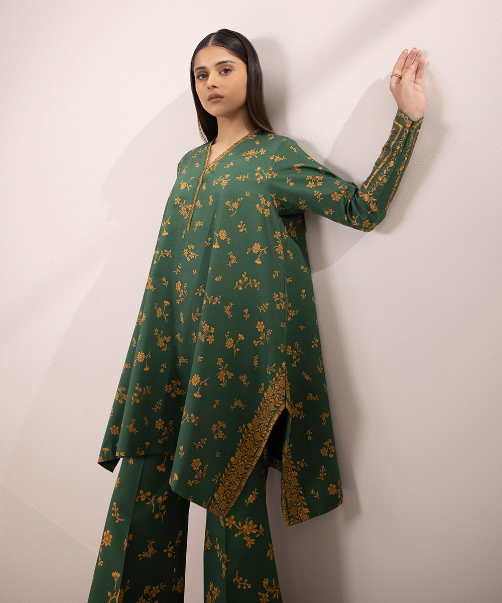 2 Piece - Embroidered Lawn Suit