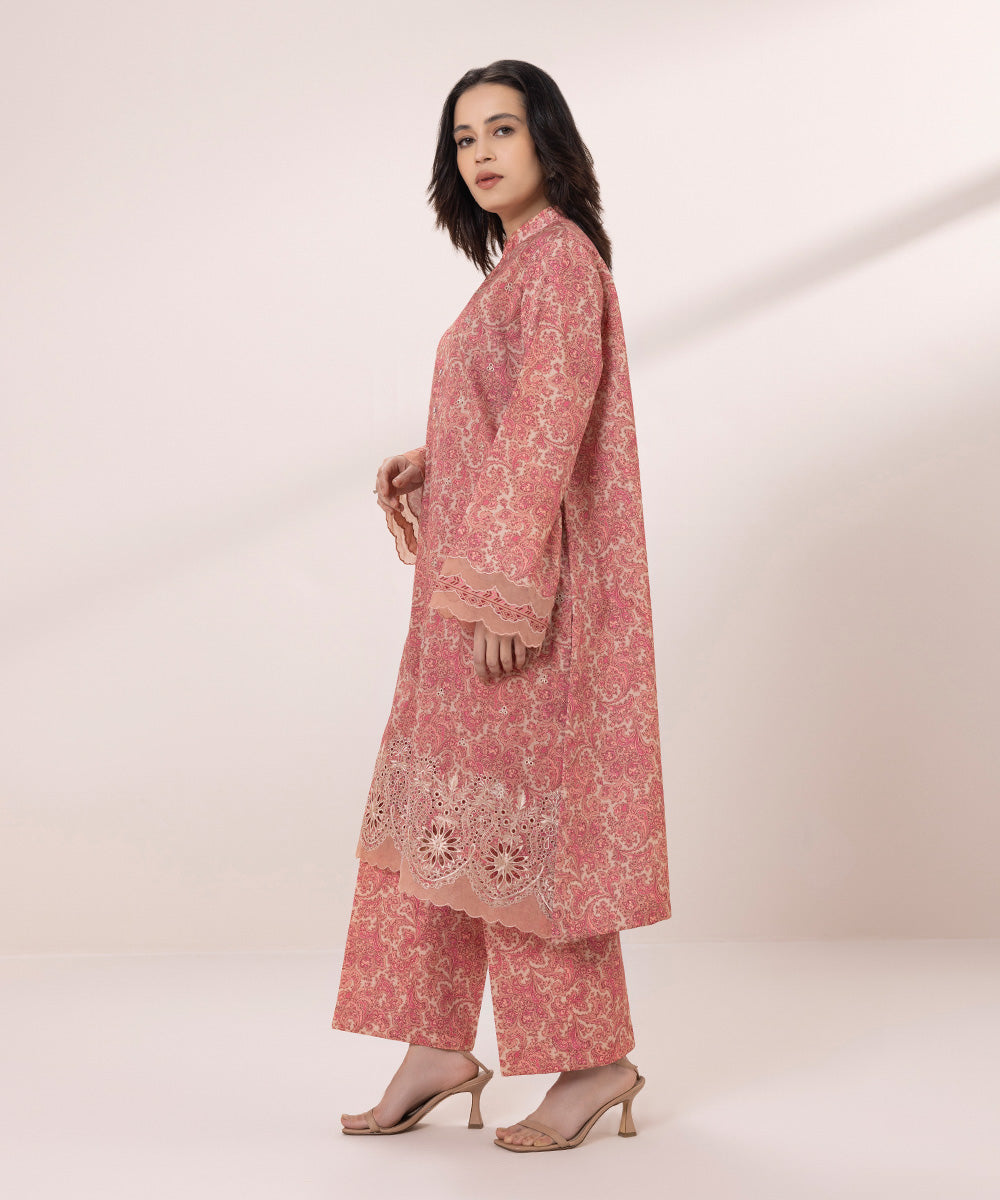 2 Piece - Embroidered Lawn Suit