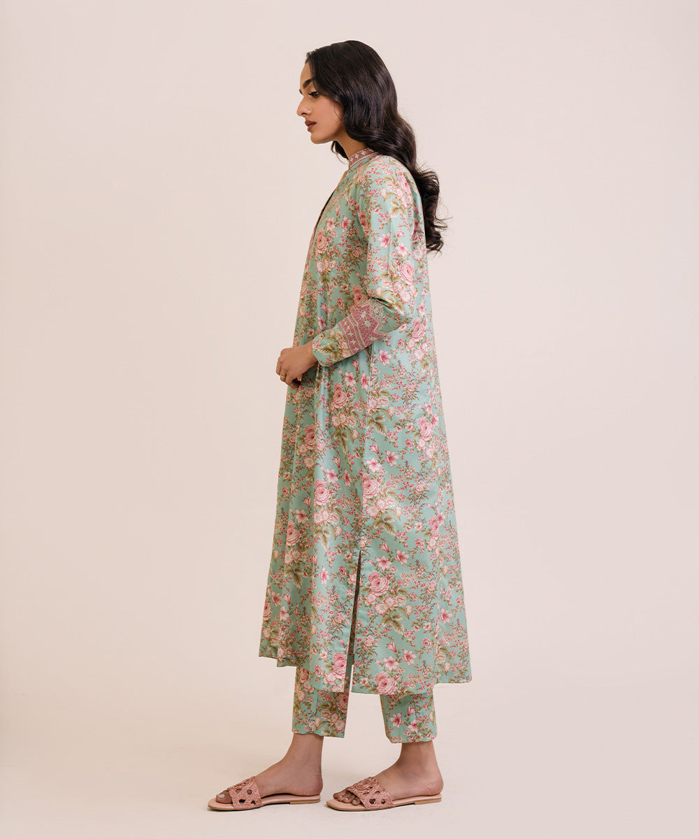 2 Piece - Embroidered Lawn Suit