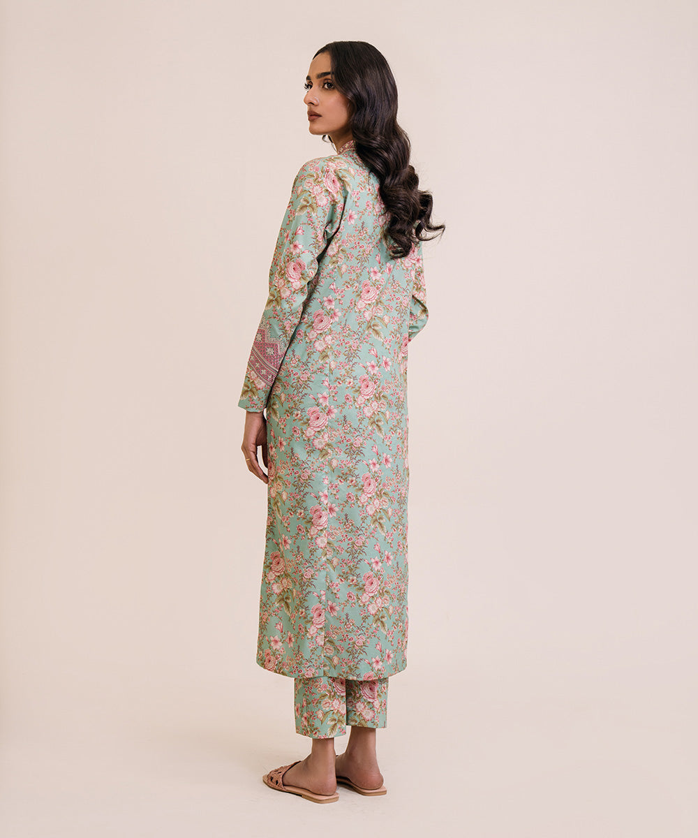 2 Piece - Embroidered Lawn Suit