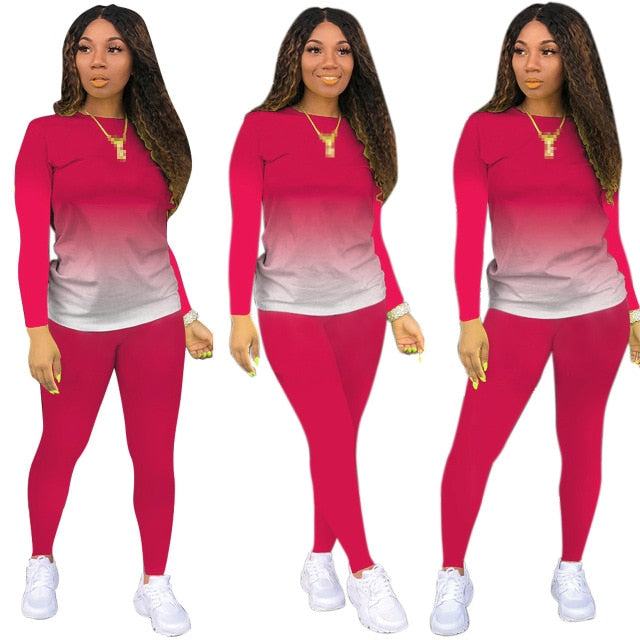 2 piece outfits tracksuit wholesale  clothing sweatsuits for female winter