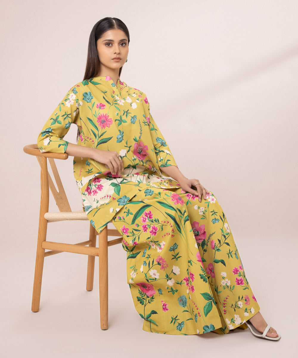 2 Piece - Printed Lawn Suit