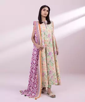 2 Piece - Printed Lawn Suit