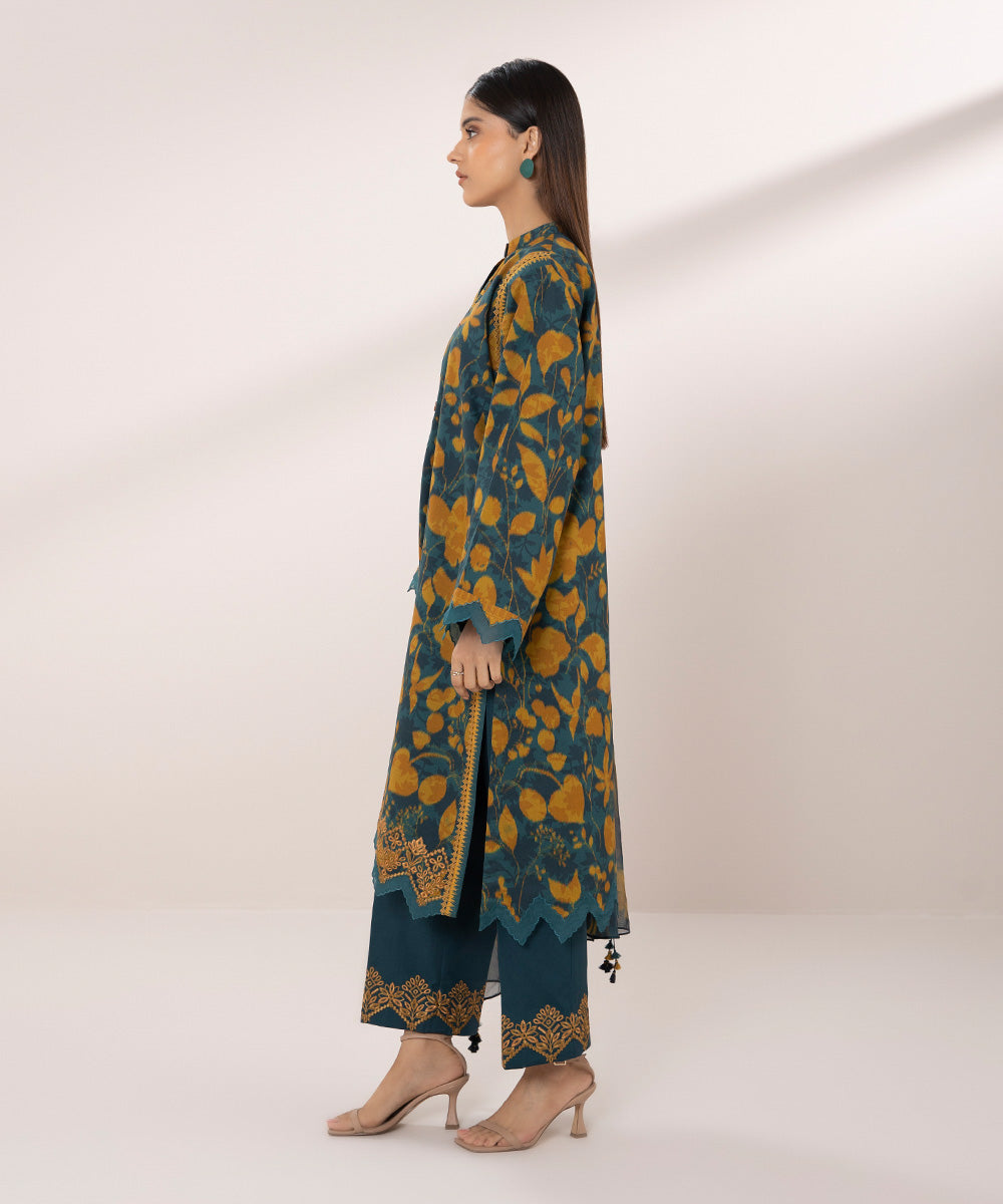 3 Piece - Embroidered Lawn Suit