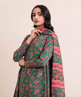 3 Piece - Printed Lawn Suit