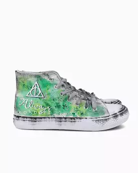 Abstract Hand Painted Shoes