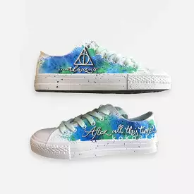 Abstract Hand Painted Shoes