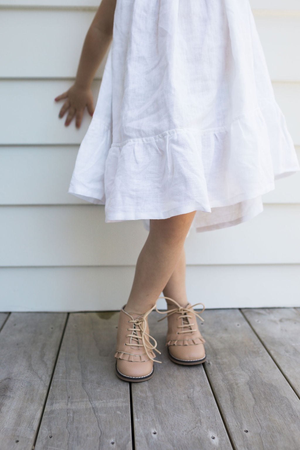 Baby, Toddler & Kids Boots - Alex in Beige