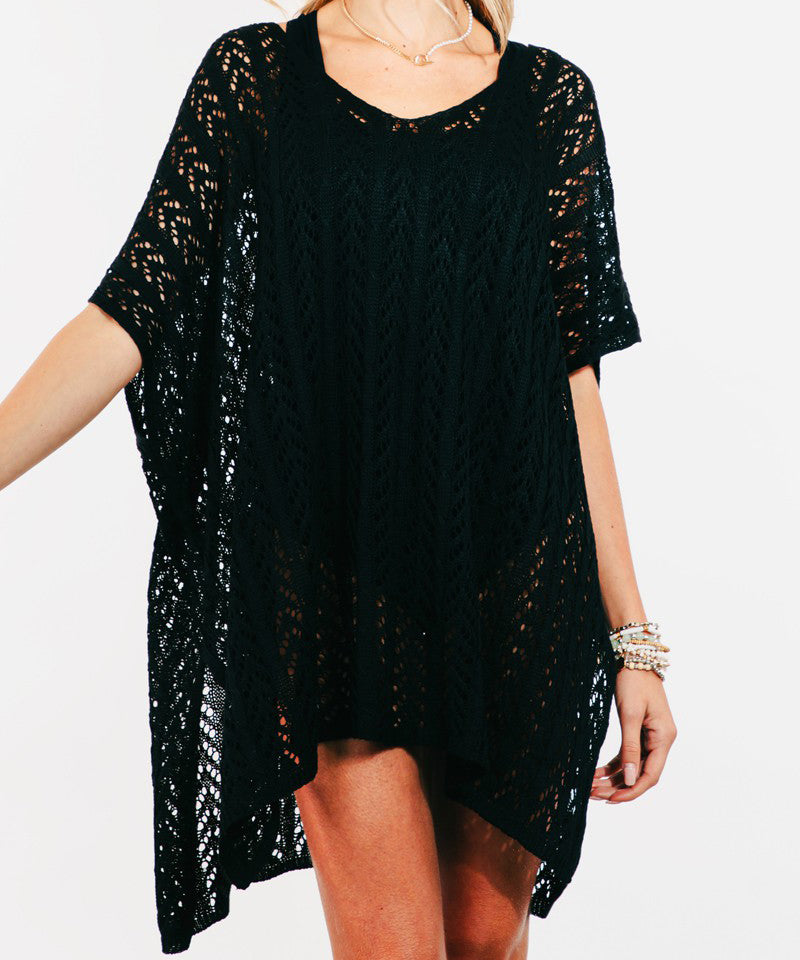 Bathing Suit Cover Up - Black OR Ivory