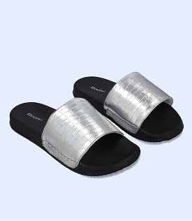 BW7284-SILVER-Women Sliders