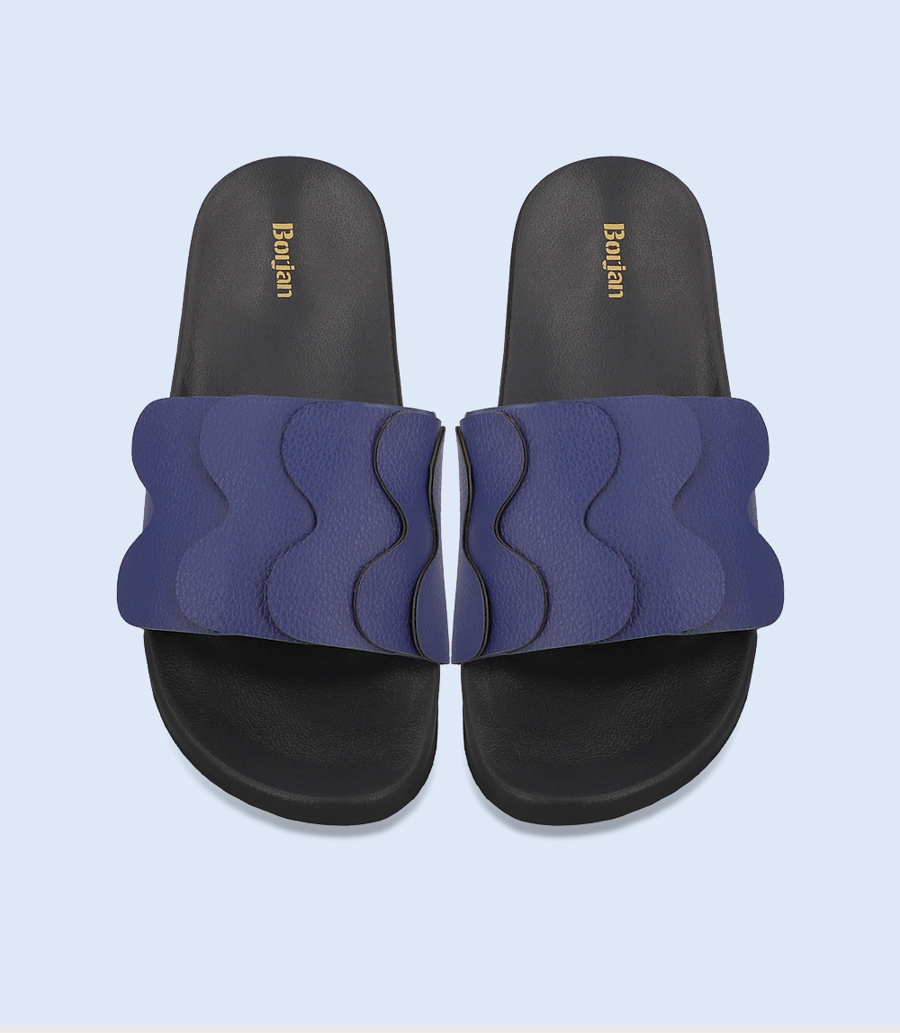 BW8100-NAVY-Women Sliders