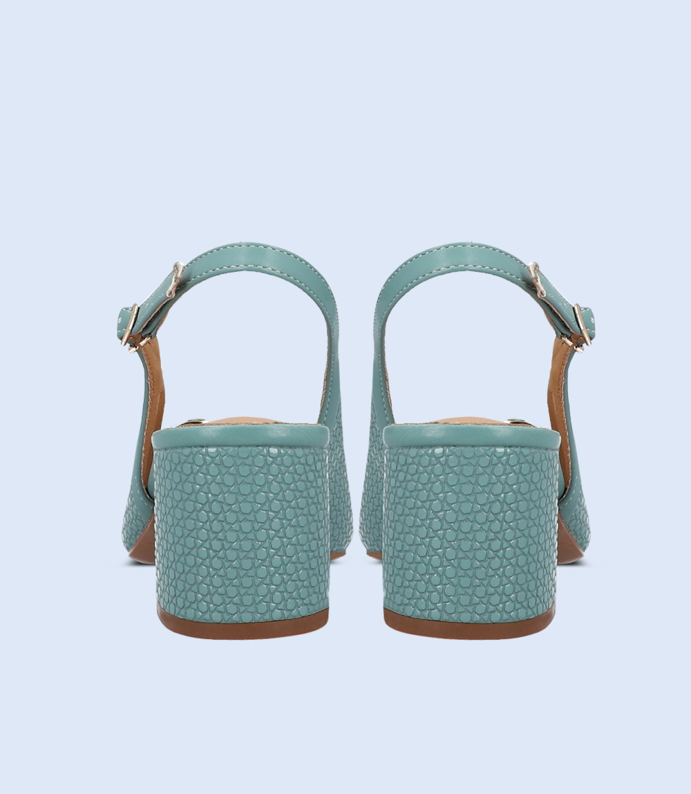 BW8173-MINT-Women Casual Sling Backs