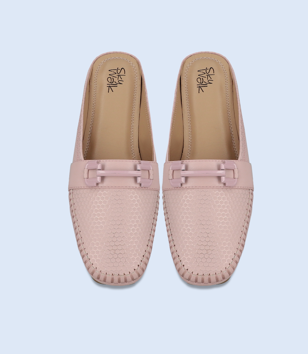 BW8297-LILAC-Women Comfort Mules