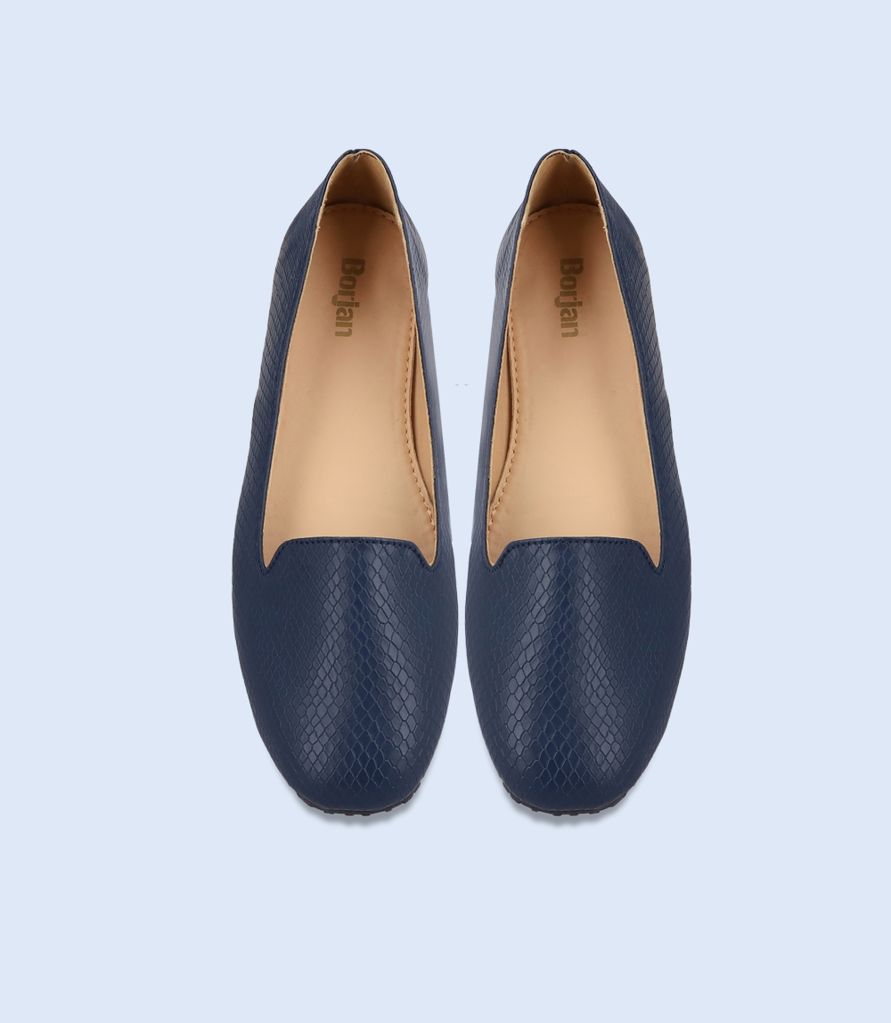 BW8307-NAVY-Women Casual Pumps