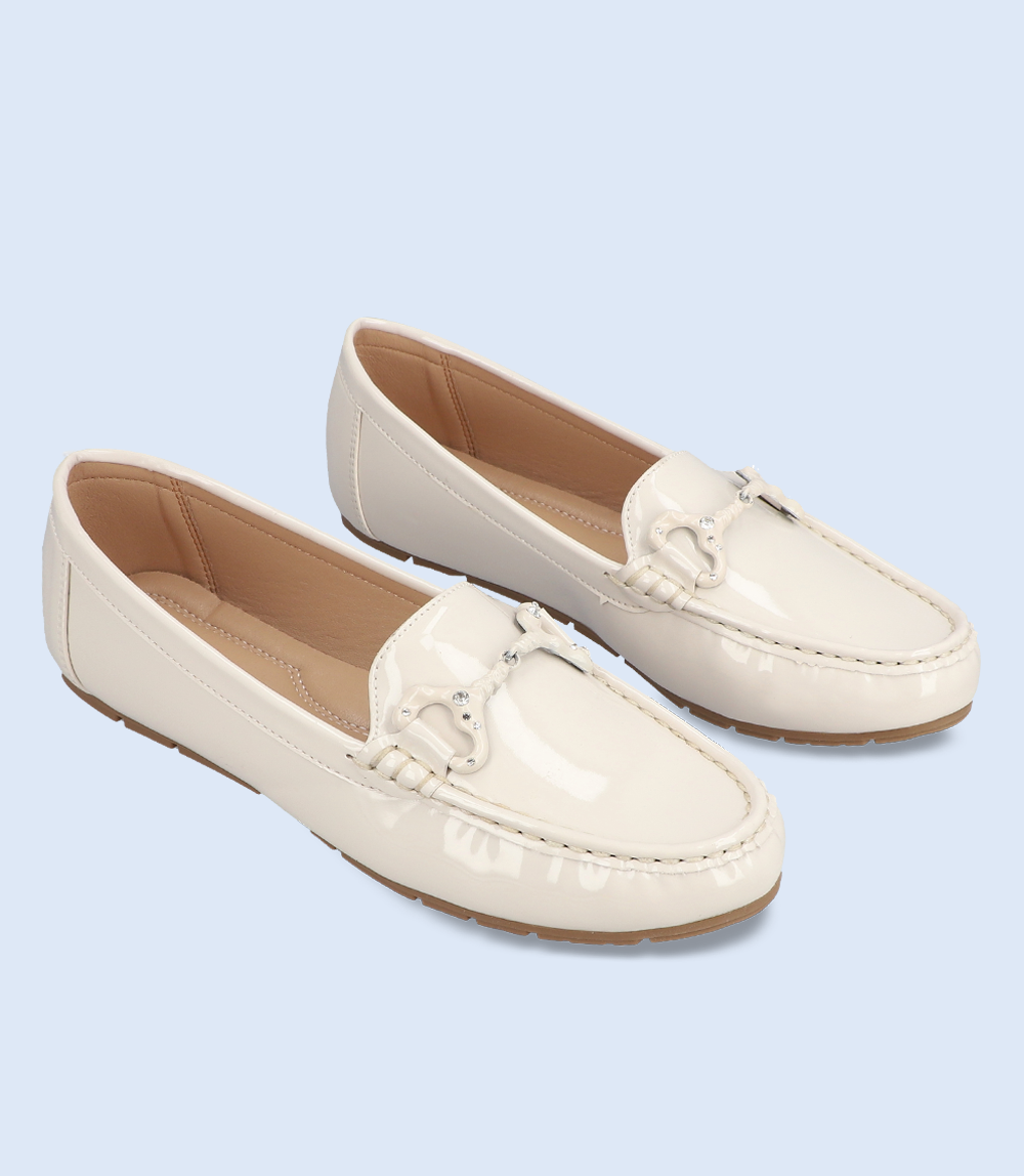 BW8492-FAWN-Women Casual Moccasins