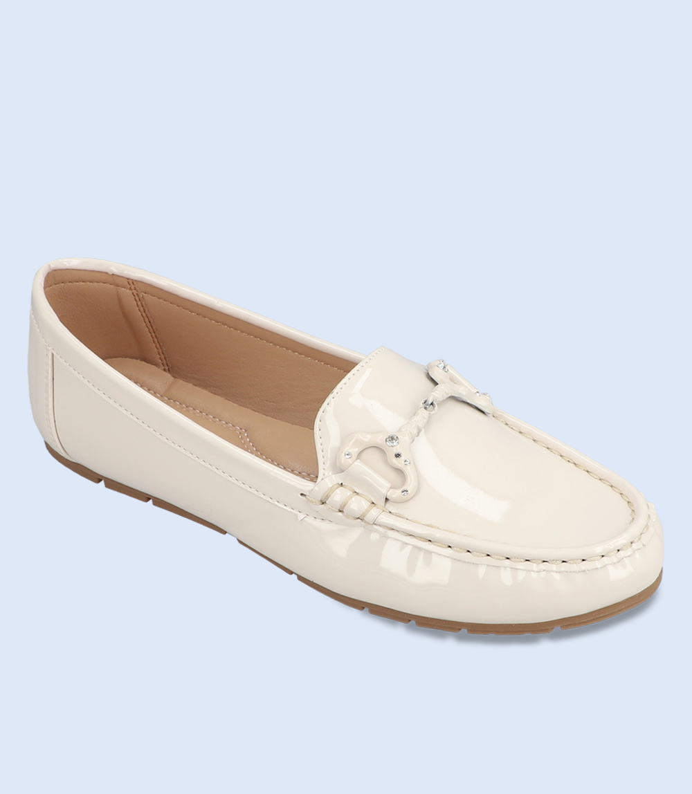 BW8492-FAWN-Women Casual Moccasins