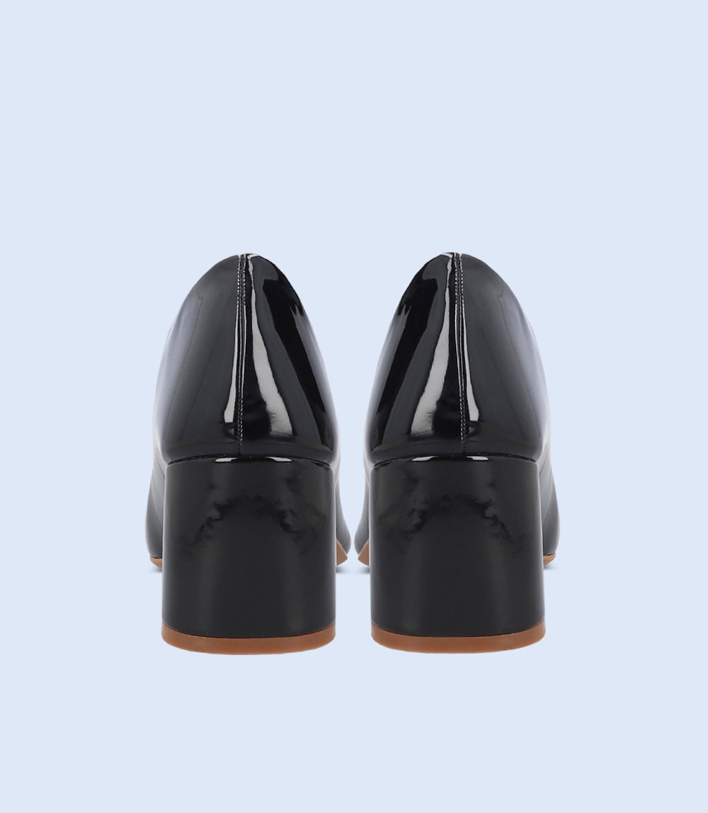 BW8633-BLACK-Women Casual Court Shoes