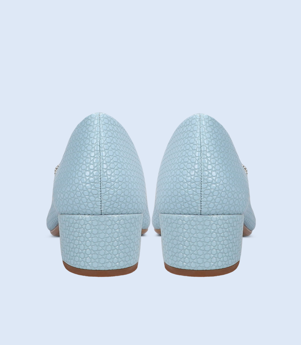 BW8634-BLUE-Women Casual Court Shoes