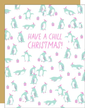 Chill Penguins Card