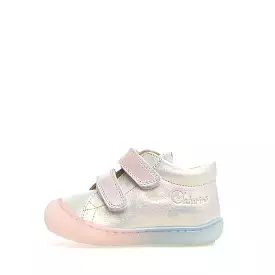 Cocoon VL - White Holographic Leather||Cocoon VL - Cuir blanc holographique