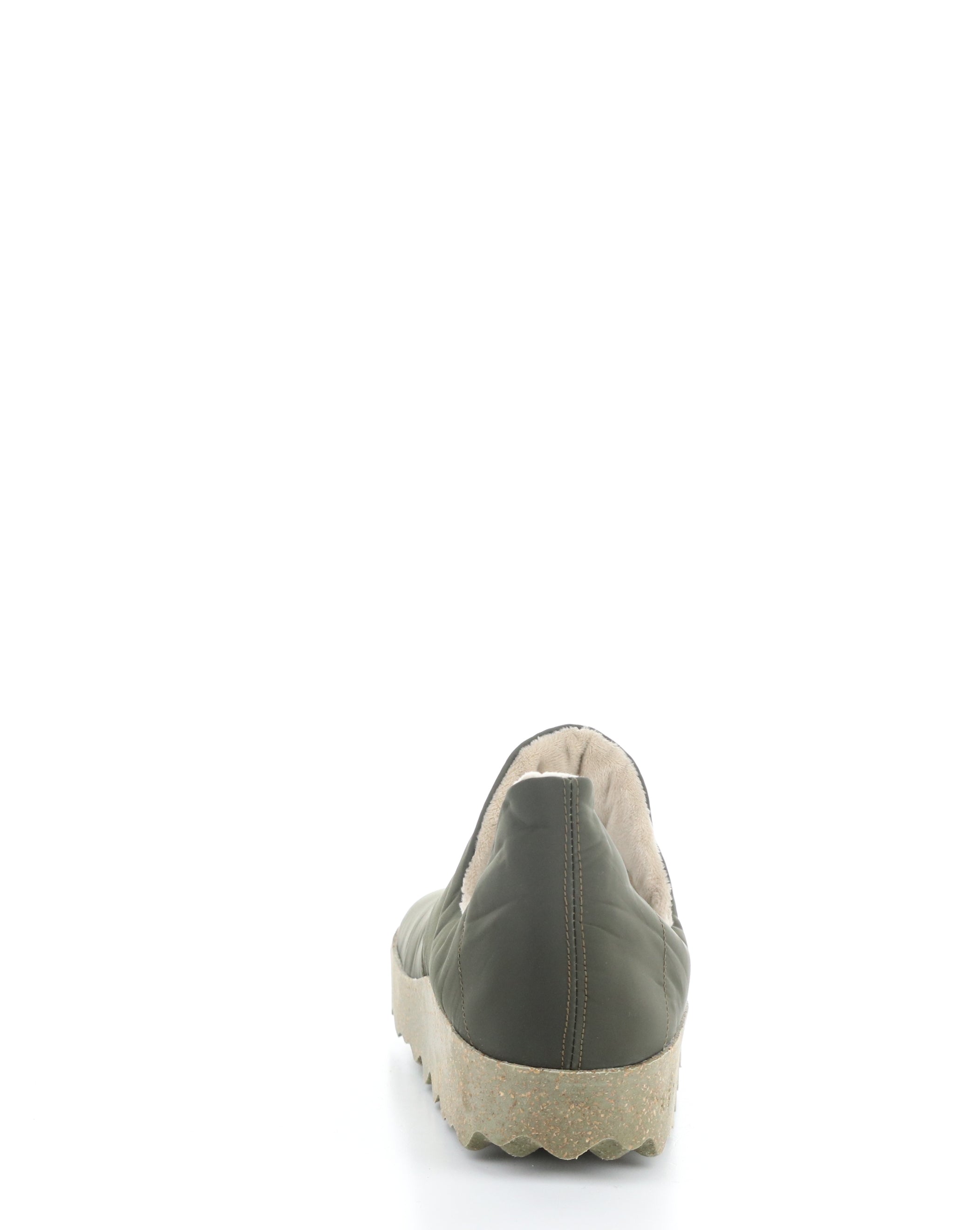 CRUS150ASPM 007 MILITARY GREEN Round Toe Shoes