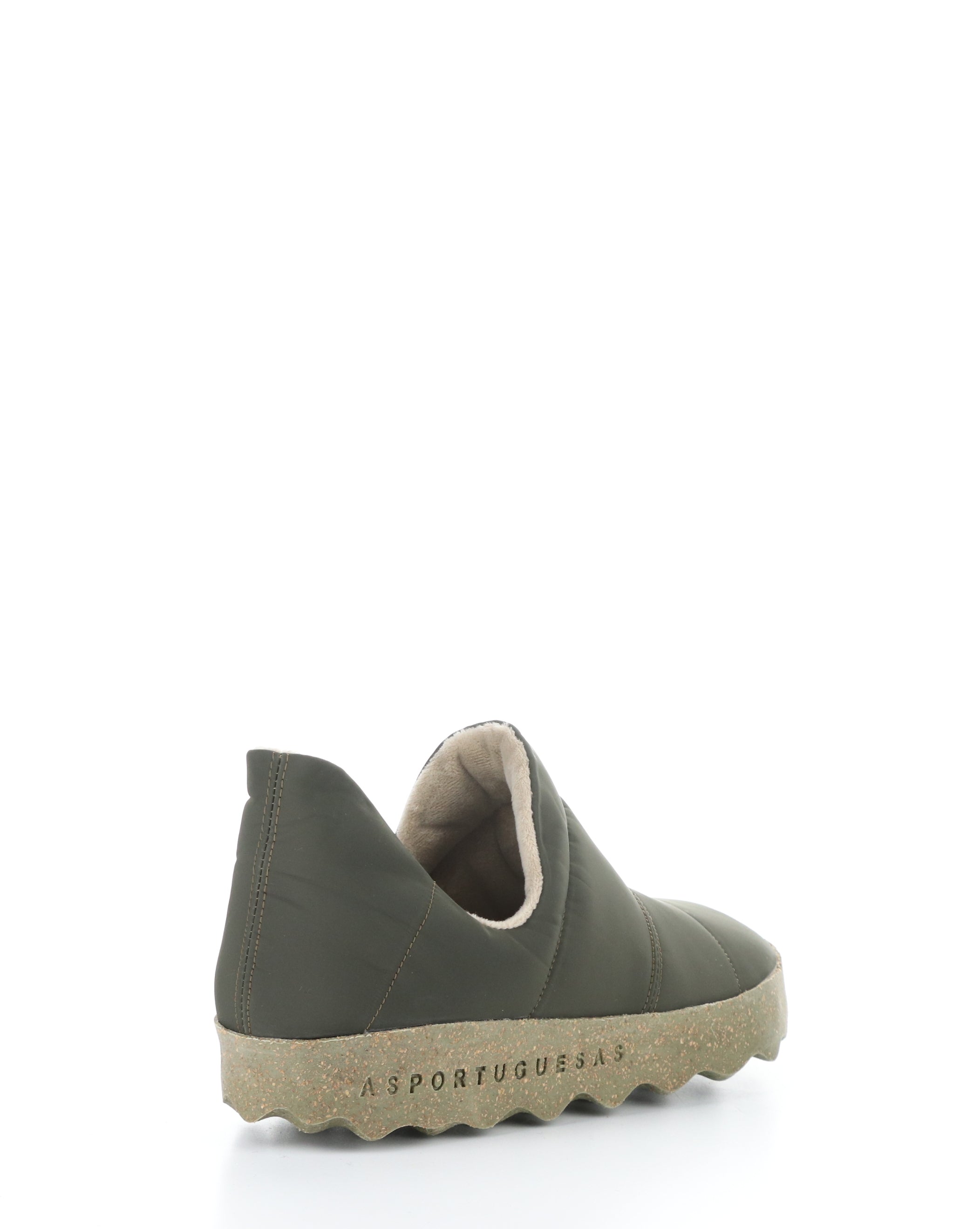 CRUS150ASPM 007 MILITARY GREEN Round Toe Shoes