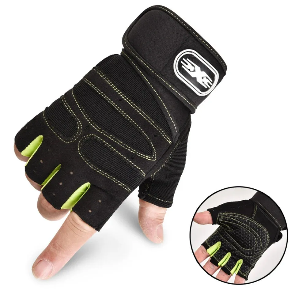 Fitness gloves crossfit Training Half Finger gym gloves Non-Slip