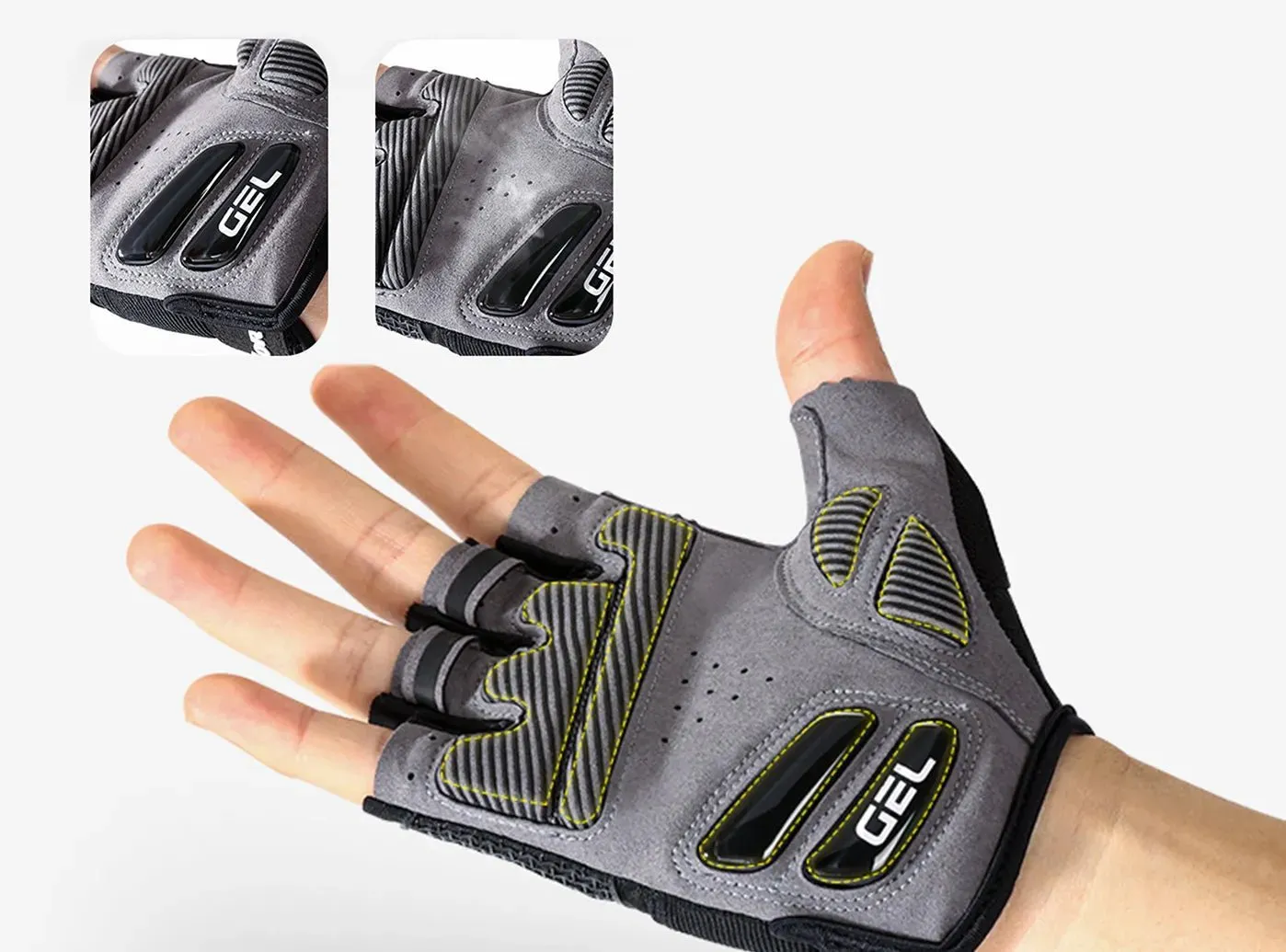 FitVile Half-Finger Cycling Gloves