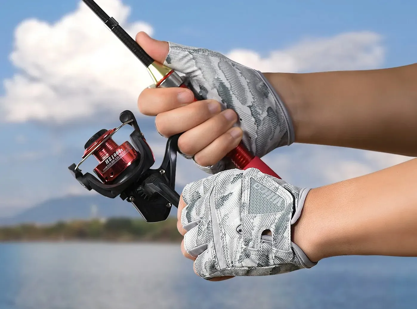 FitVille Half-Finger Fishing Gloves