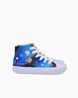 Galaxy Hand Painted Shoes