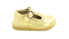 Infant Girls Shoes Petasil Gold T Bar Strap Ciara 2 6113 sale