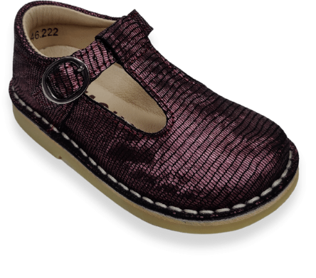 Infant Girls Shoes Petasil Purple Strap Crosspatch Bordo 5346 sale