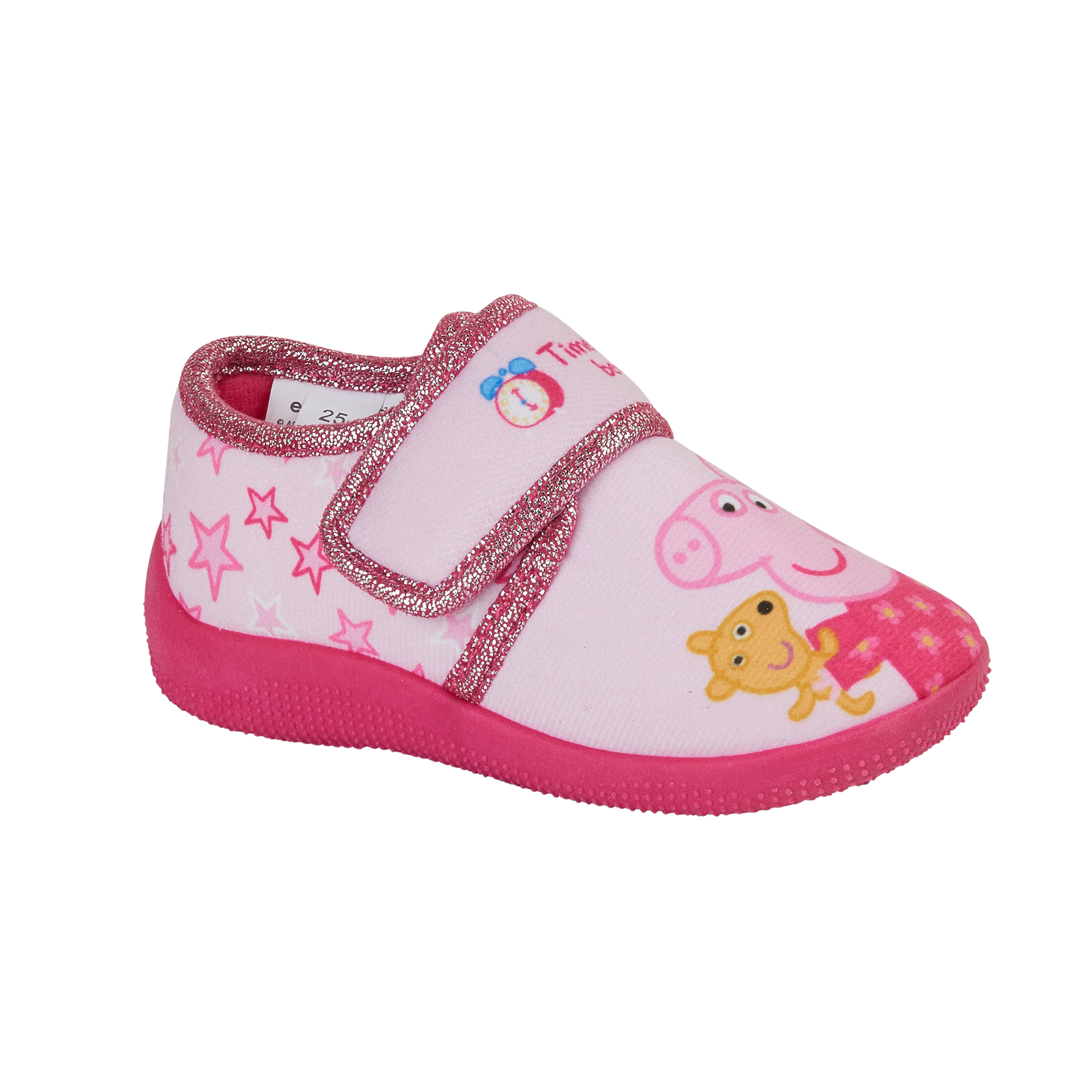 Kids Peppa Pig George Bedroom Slippers Pink Blue Girls Boys Childs Childrens 7 to 12