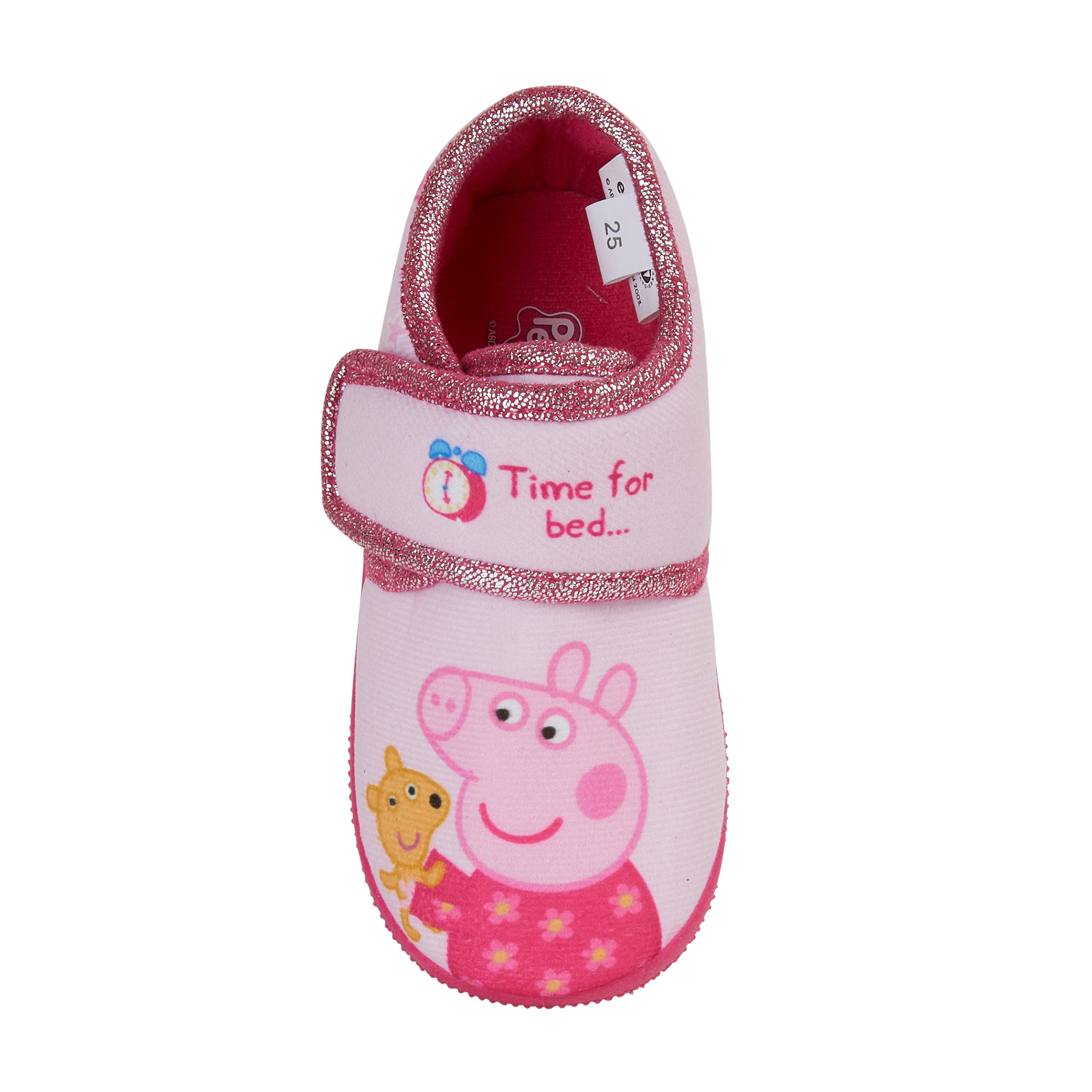 Kids Peppa Pig George Bedroom Slippers Pink Blue Girls Boys Childs Childrens 7 to 12