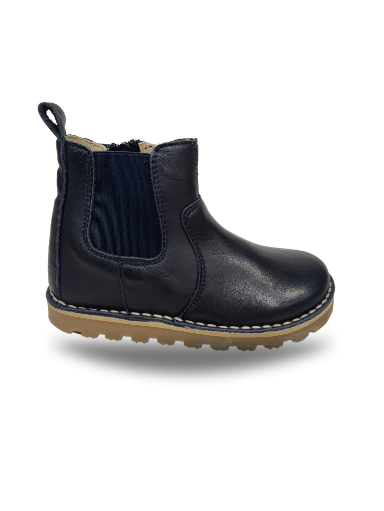 Kids Unisex Boots Petasil Navy Savana Leather Kloud 21725 SALE