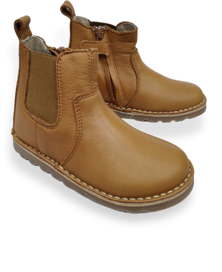 Kids Unisex Boots Petasil Tan Savana Leather Kloud 21725 SALE