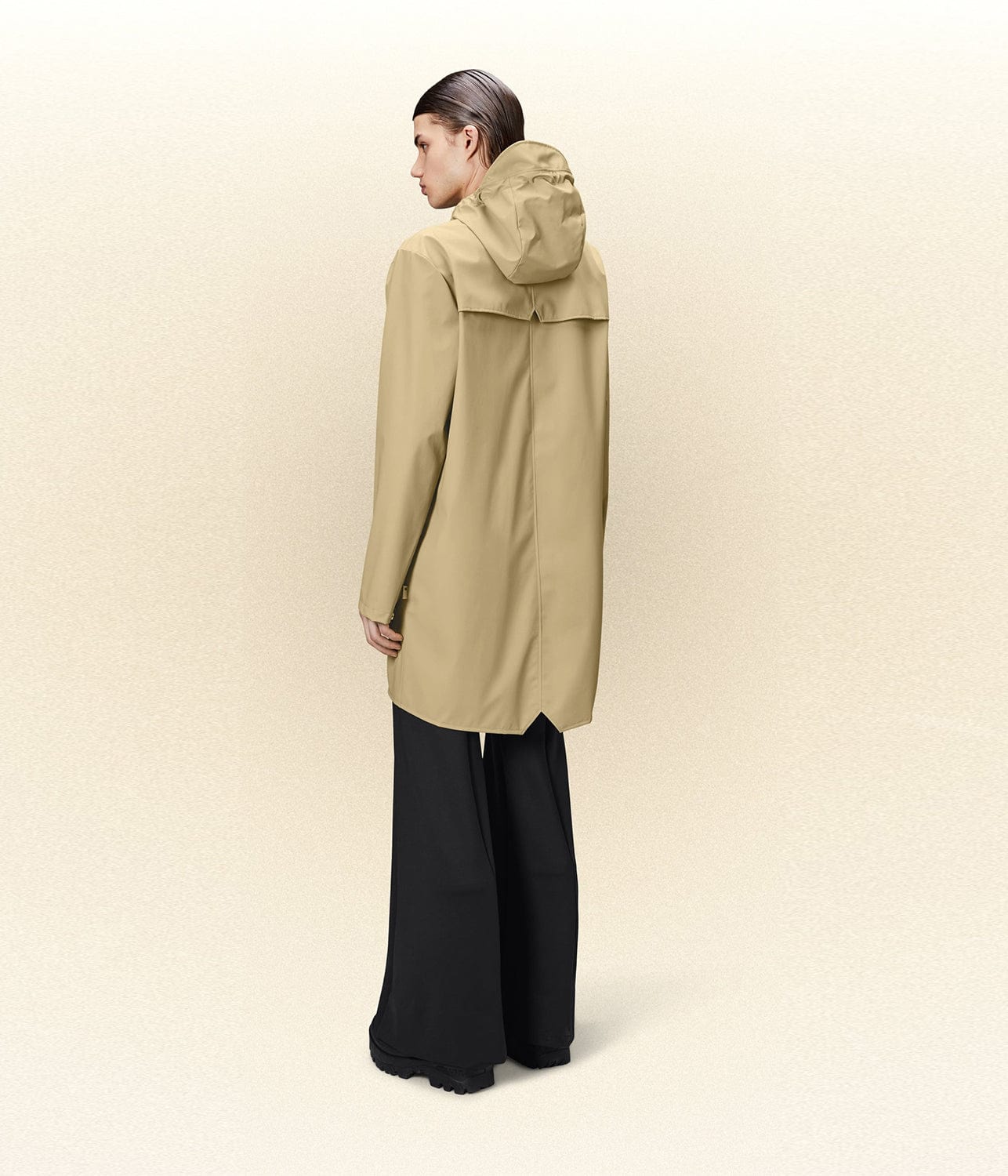 LONG JACKET- SAND