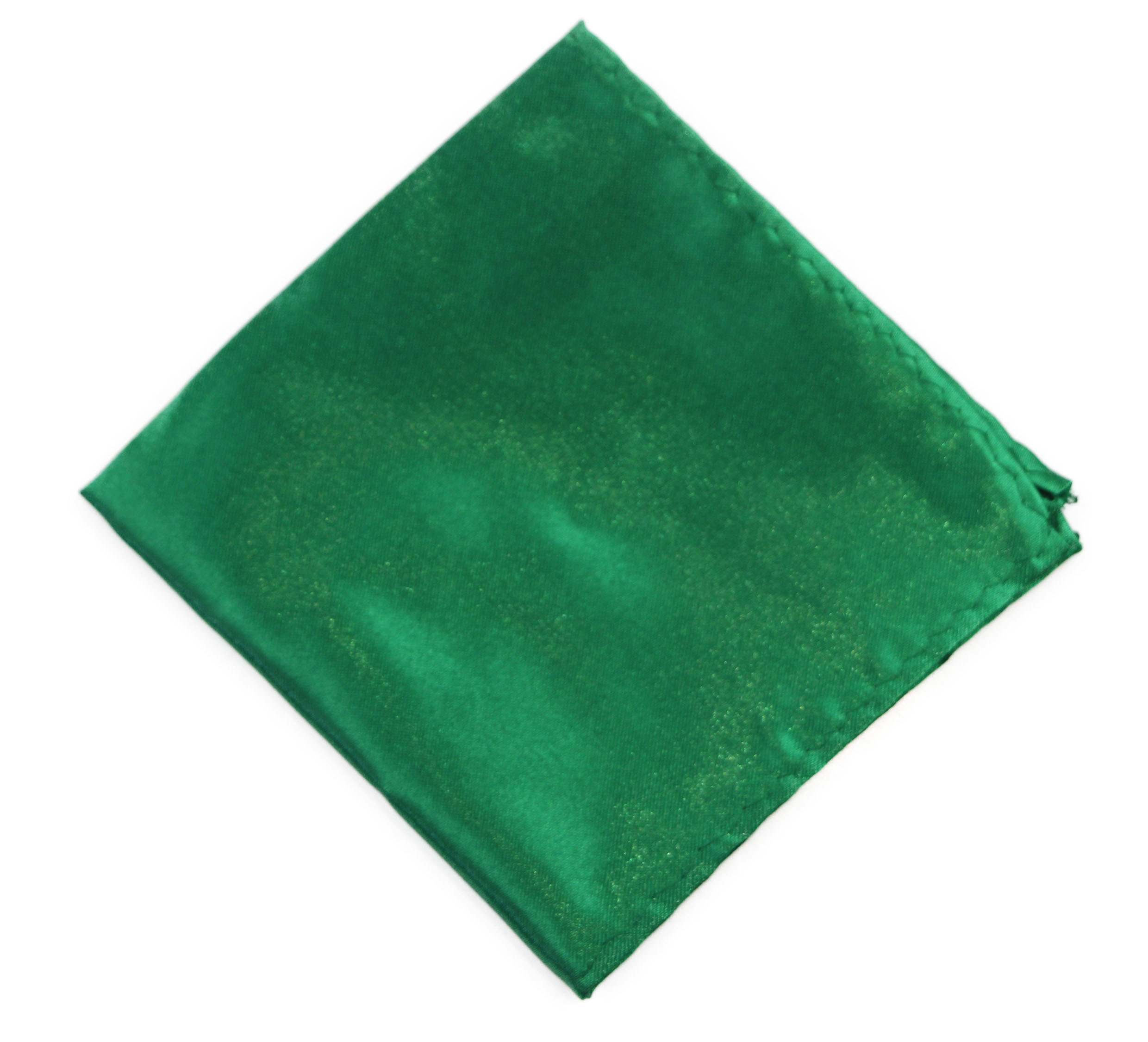 Mens Green Pocket Square