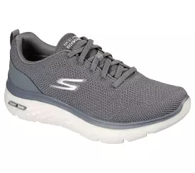 Mens Skechers Go Walk Hyper Burst - Nanocore Grey Walking Shoes