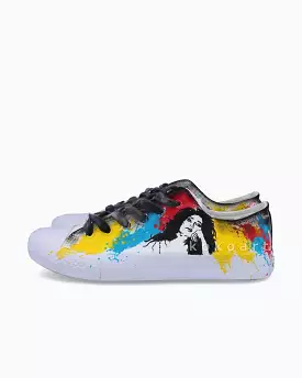 Music Hand Painted Shoes