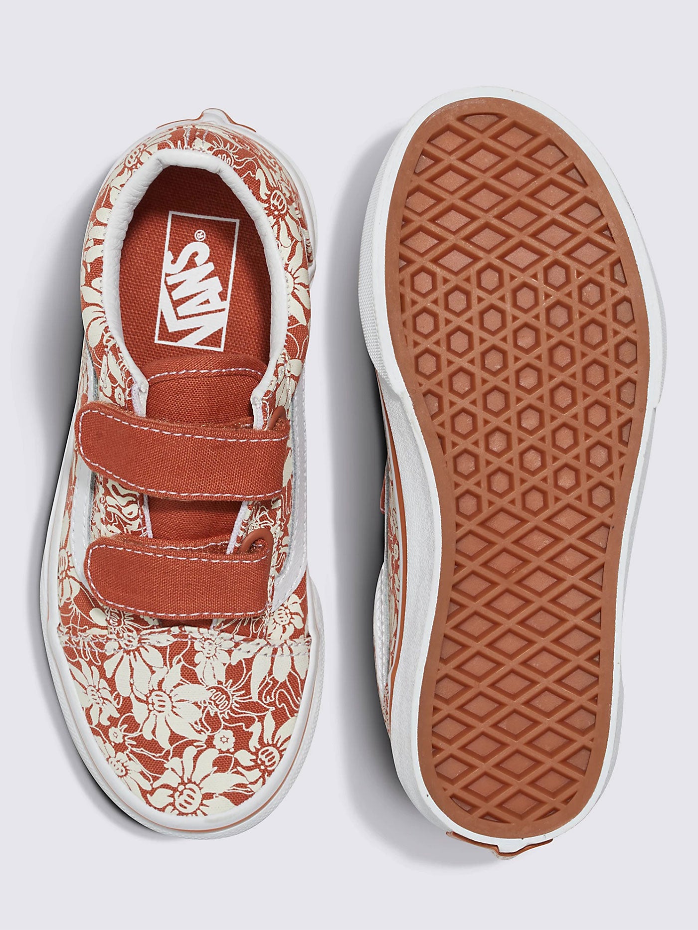 Old Skool V Summer Bloom Autumn Leaf Shoes (Kids)