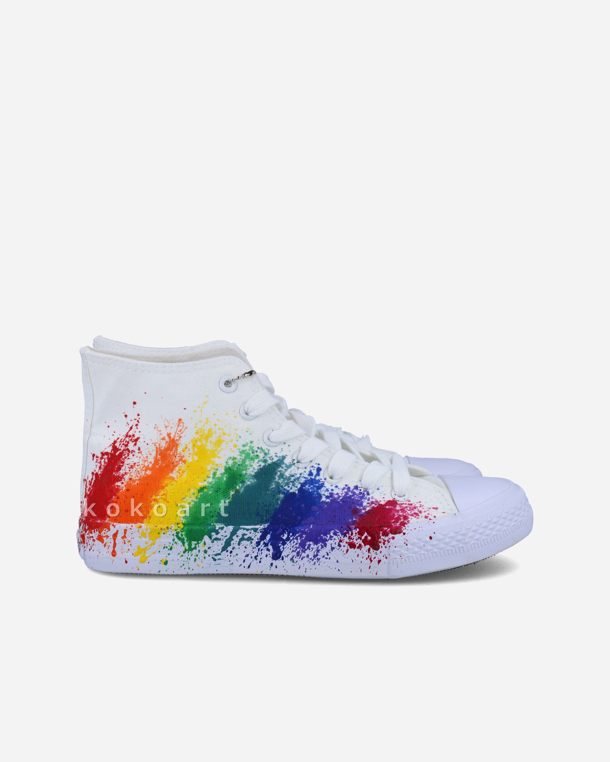 Paint Splatter Hand Painted Shoes