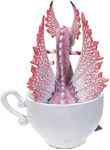 Perfectly Peppermint Dragon Figurine