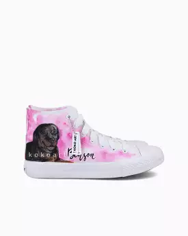 Pet Portrait Hand Painted Shoes