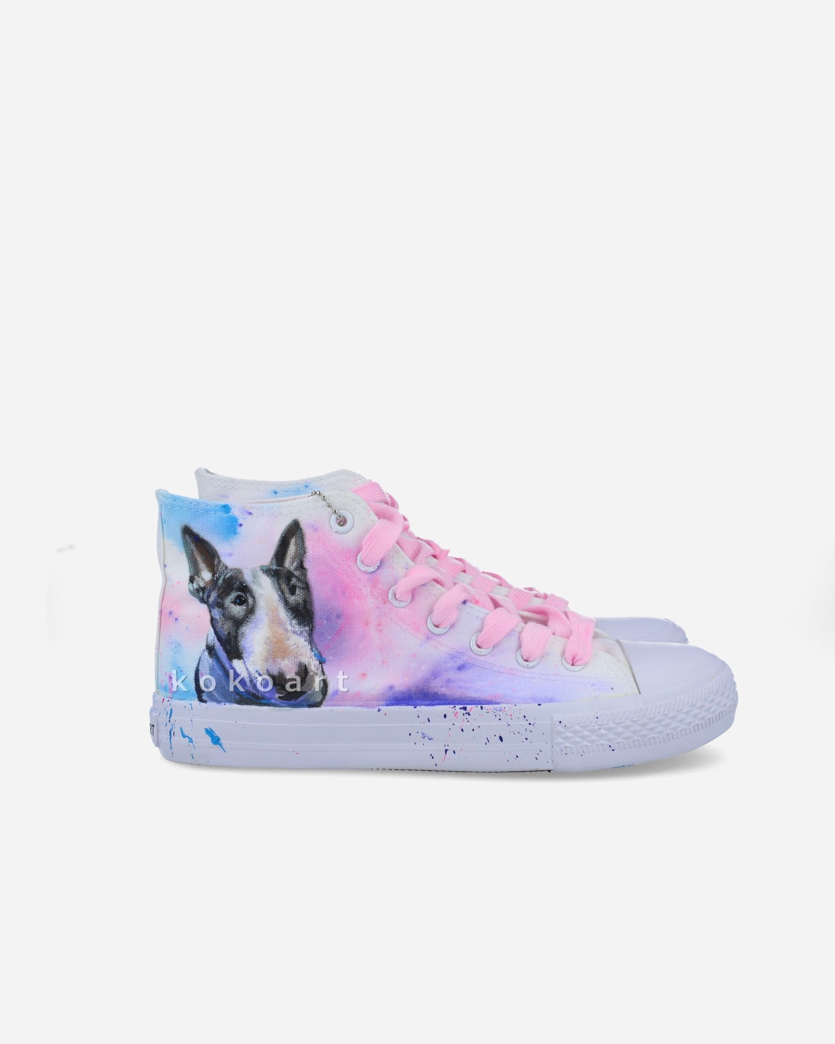 Pet Portrait Hand Painted Shoes