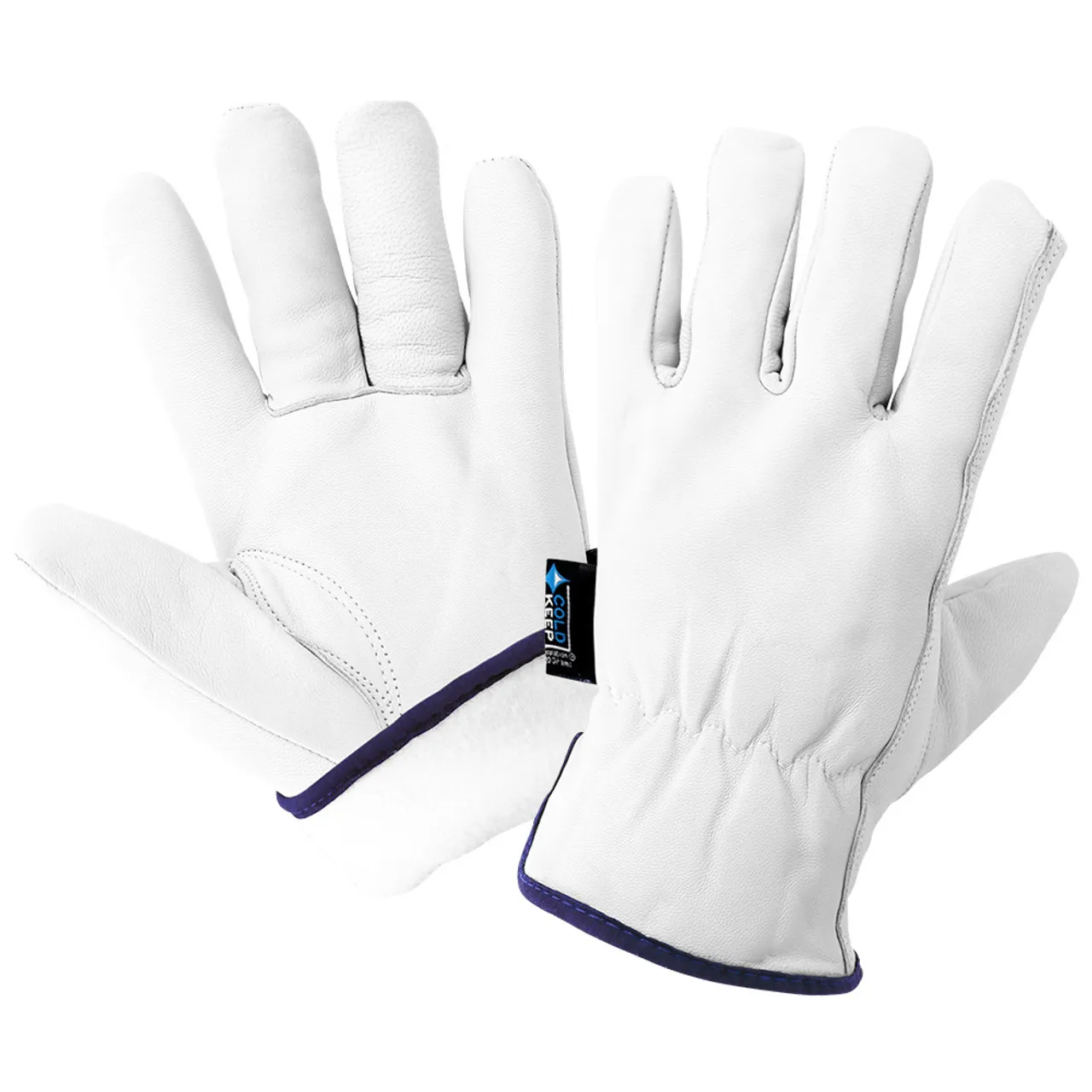 Premium-Grade Goatskin Insulated Drivers Gloves - Dozen 3200GINT