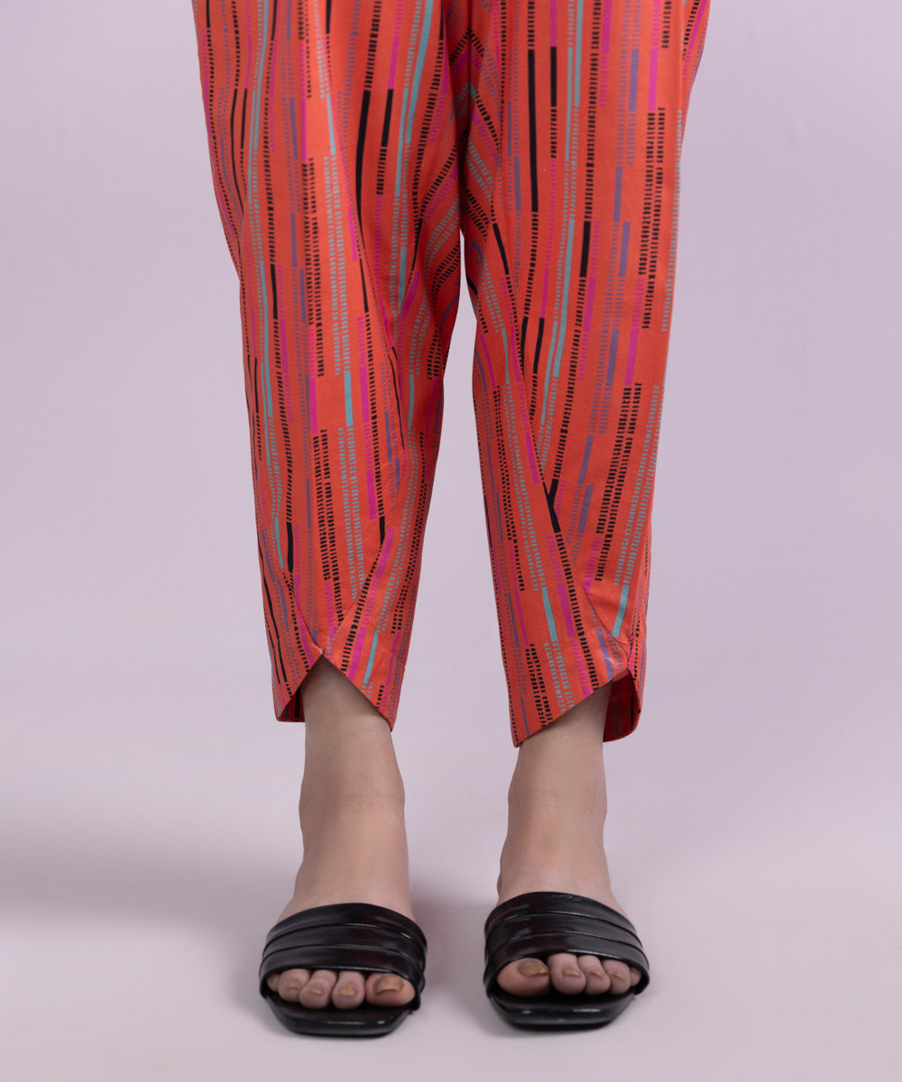 Printed Cambric Tulip Shalwar