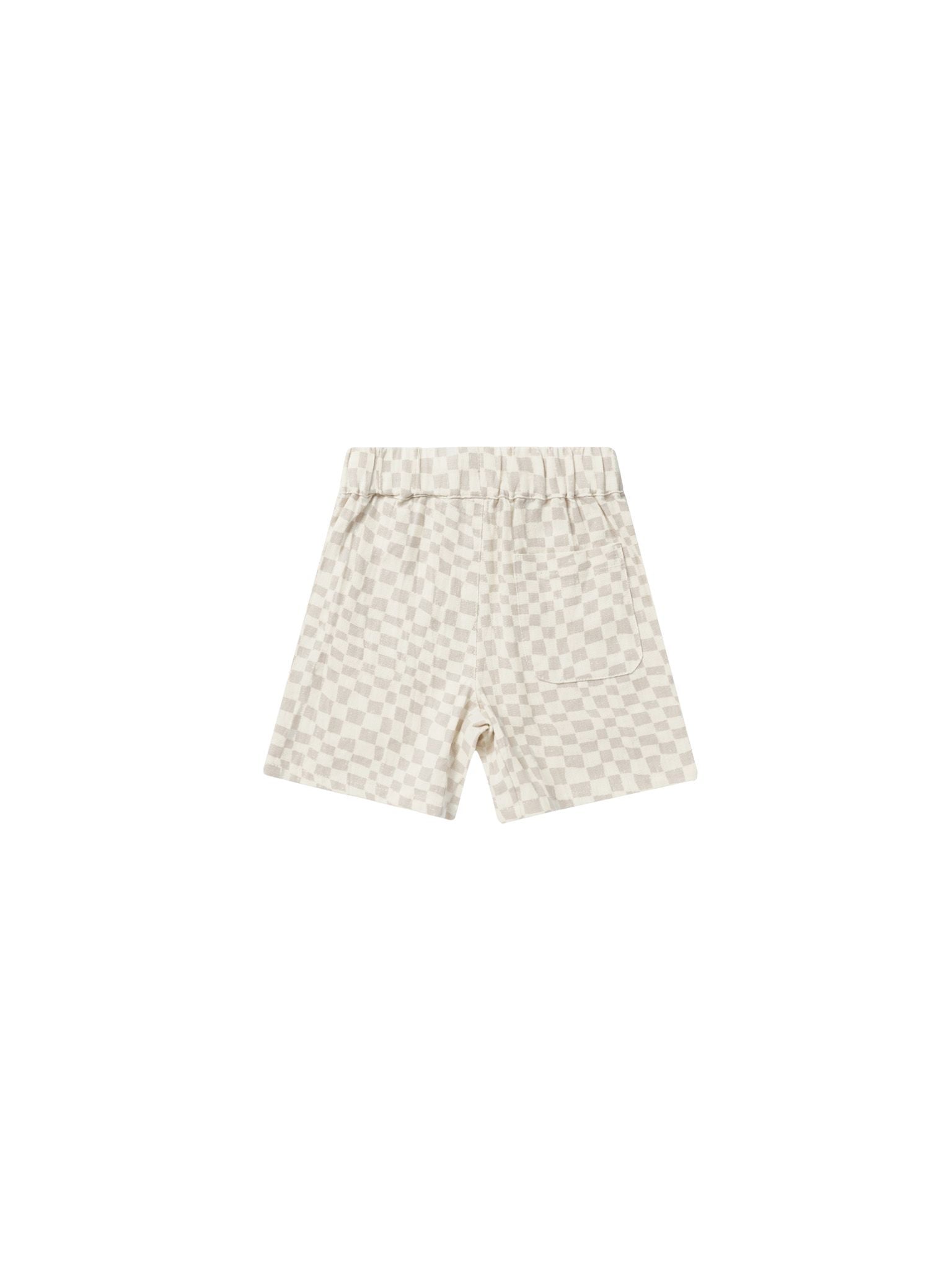 Rylee & Cru - Dove Check Bermuda Short