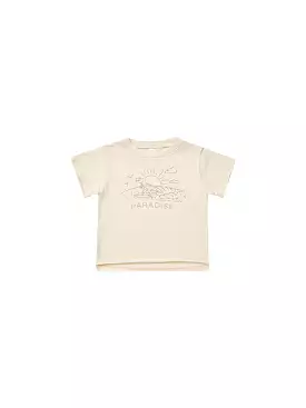 Rylee & Cru -Dinosaur Paradise Raw Edge Tee